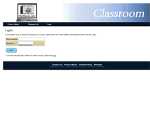 Tablet Screenshot of ourclasses.com